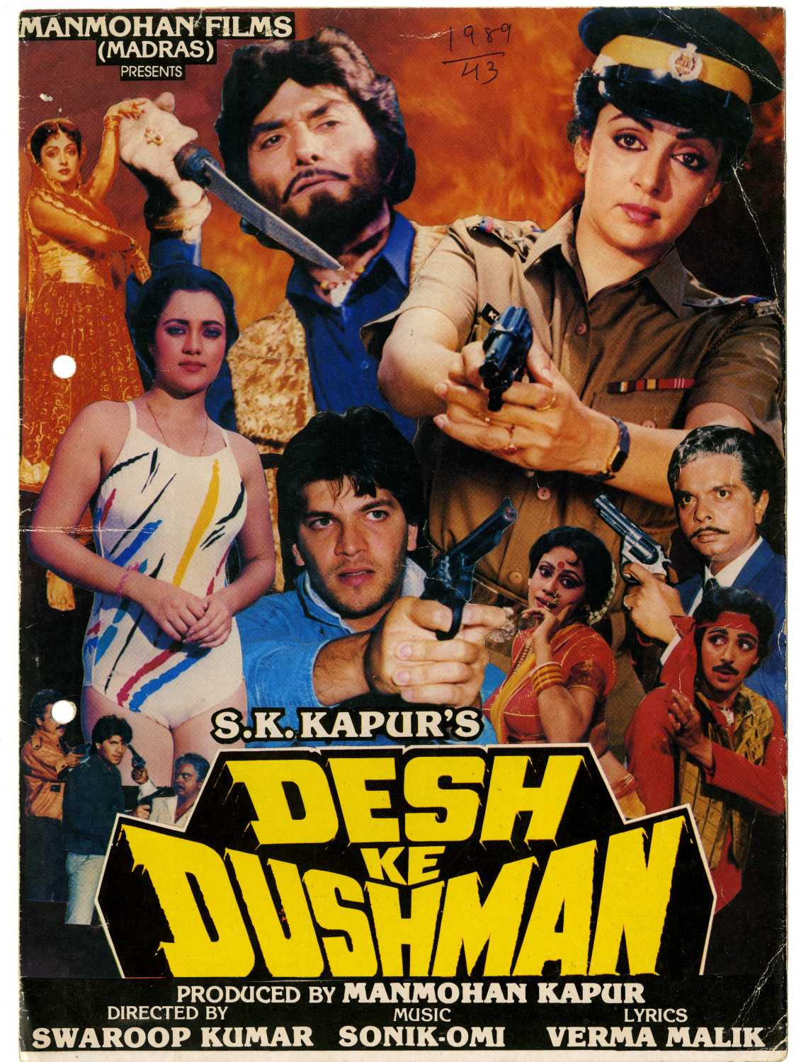 Desh Ke Dushman 1989