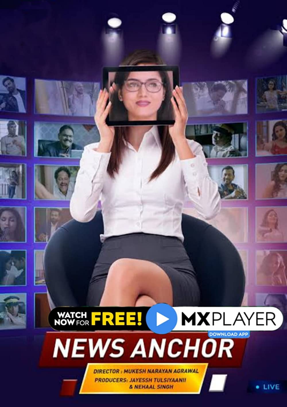 News Anchor S01 2021 Web Serial